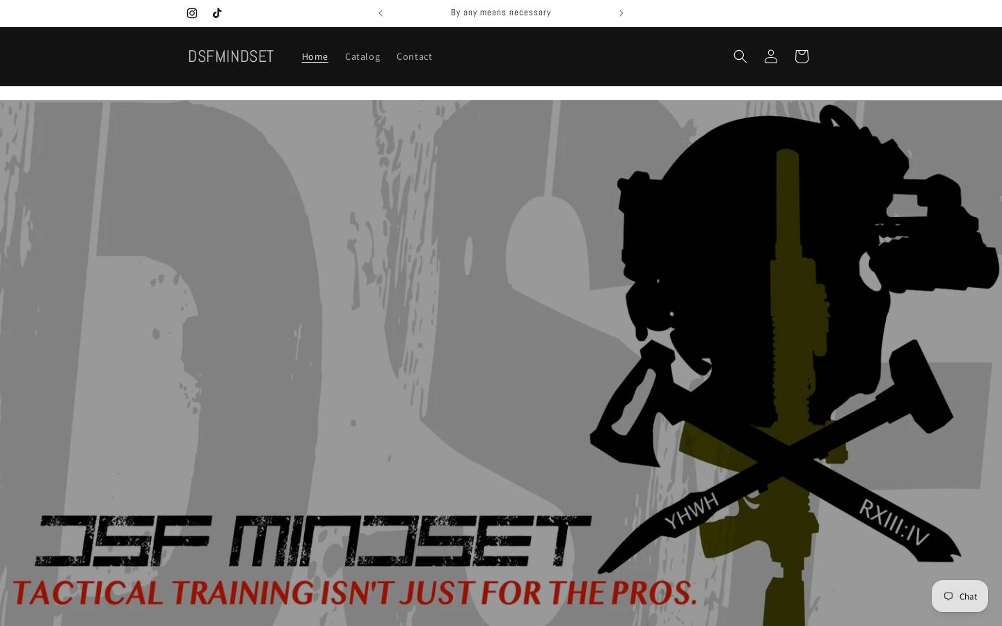 dsfmindset.com homepage screenshot