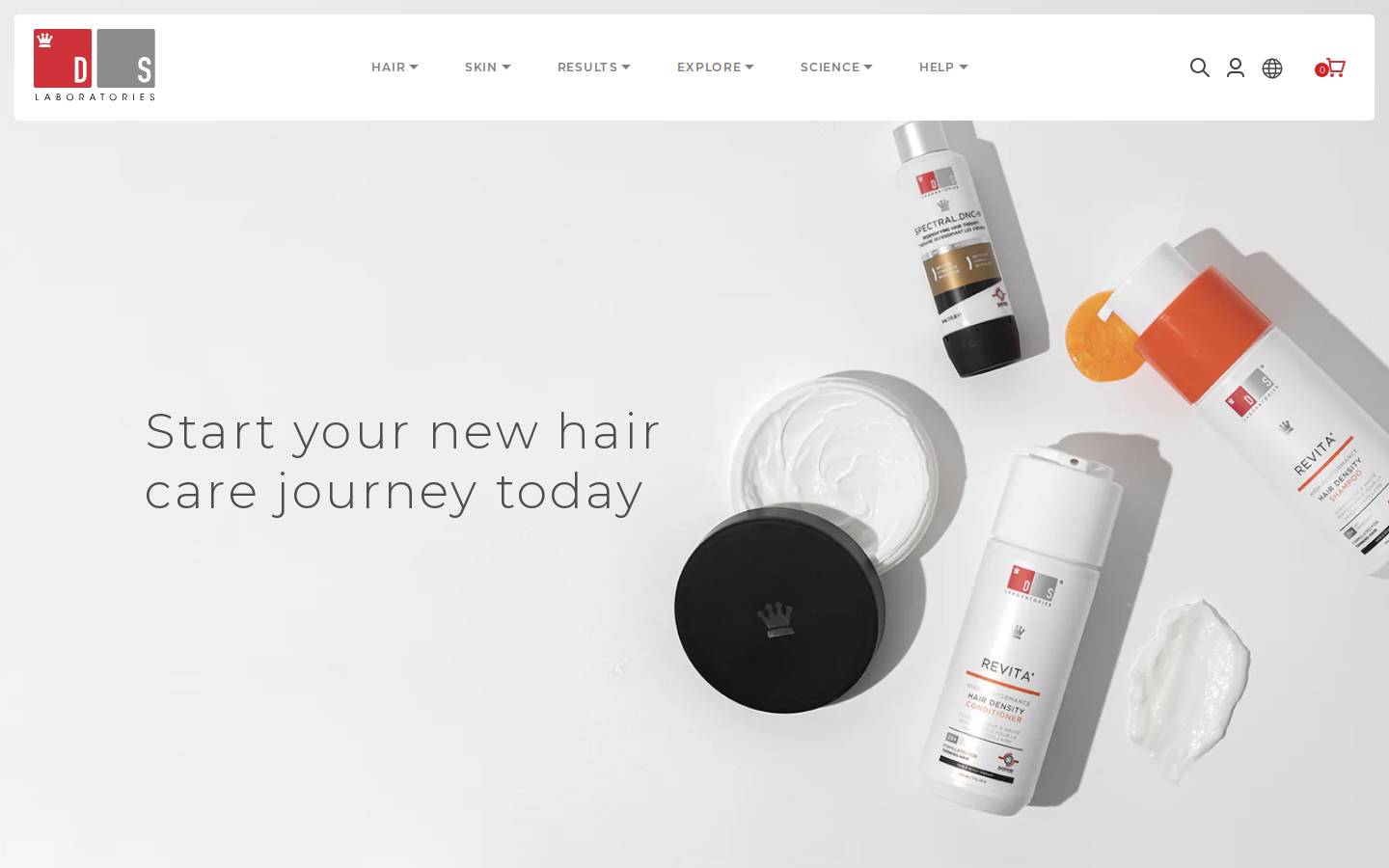 dslaboratories.co.za homepage screenshot
