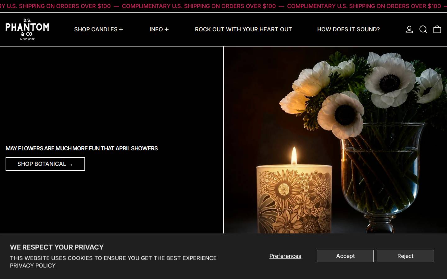 dsphantom.com homepage screenshot
