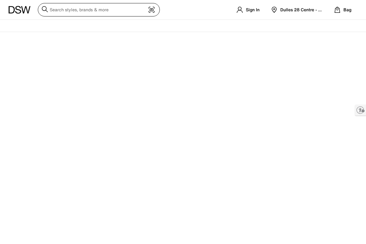 DSW Shoe Warehouse homepage screenshot