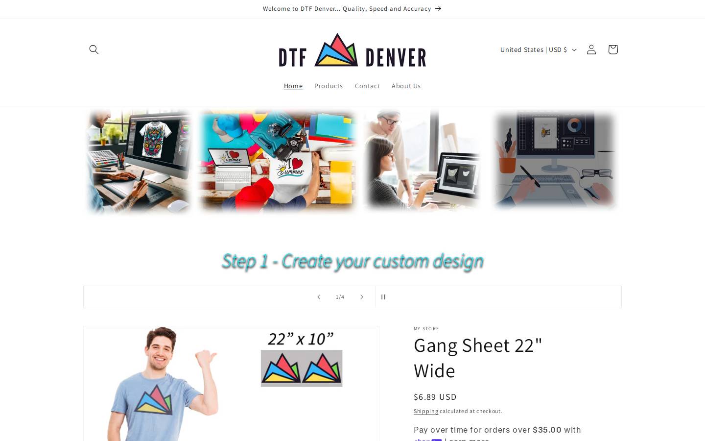 dtfdenver.com homepage screenshot