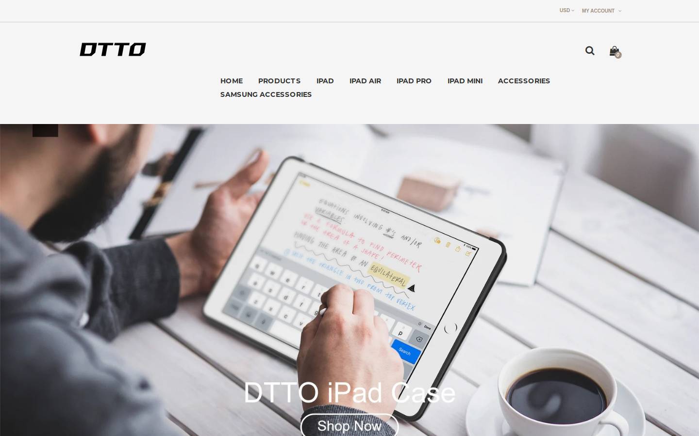 dttolife.com homepage screenshot