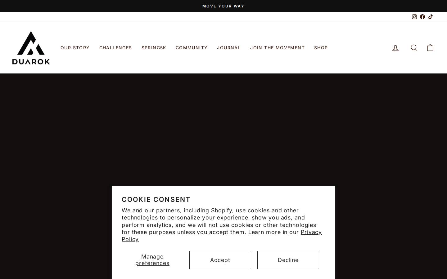 duarok.com homepage screenshot