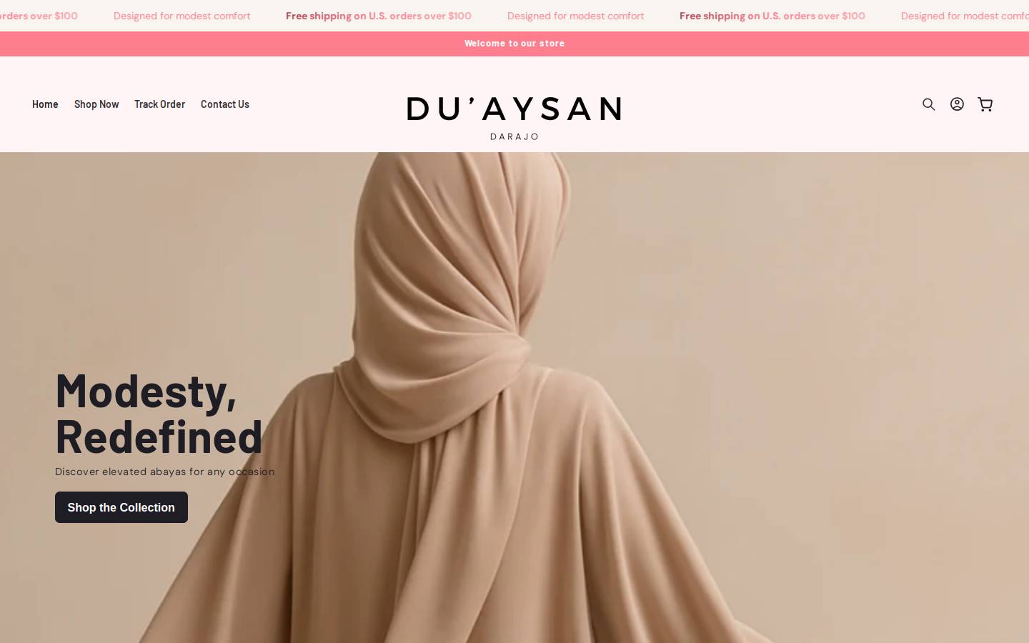 duaysan.com homepage screenshot