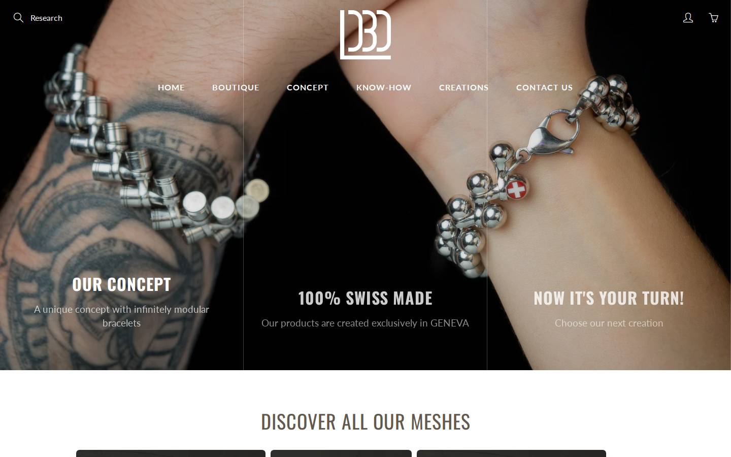 duboutdulac.com homepage screenshot