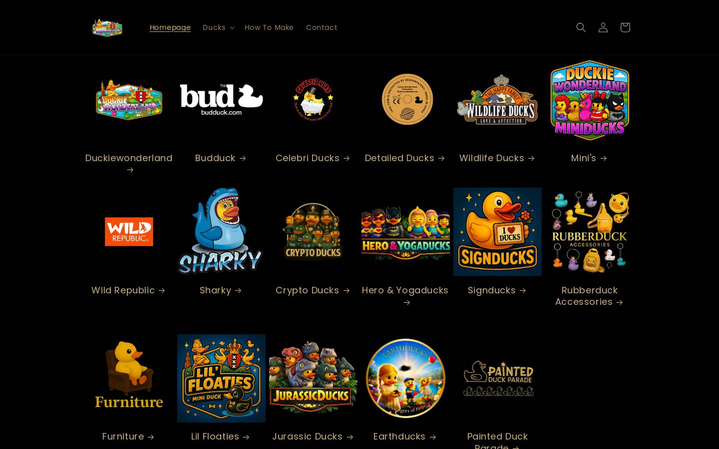 duckindustry.com homepage screenshot