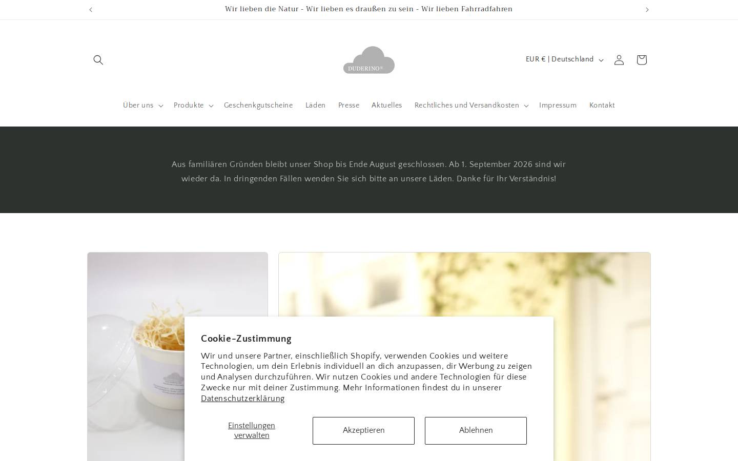 duderino.info homepage screenshot