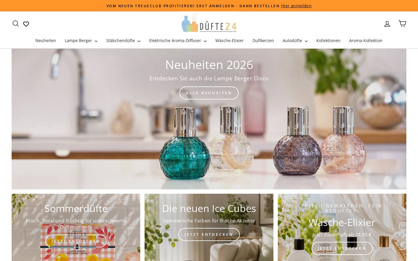 duefte24.de homepage screenshot