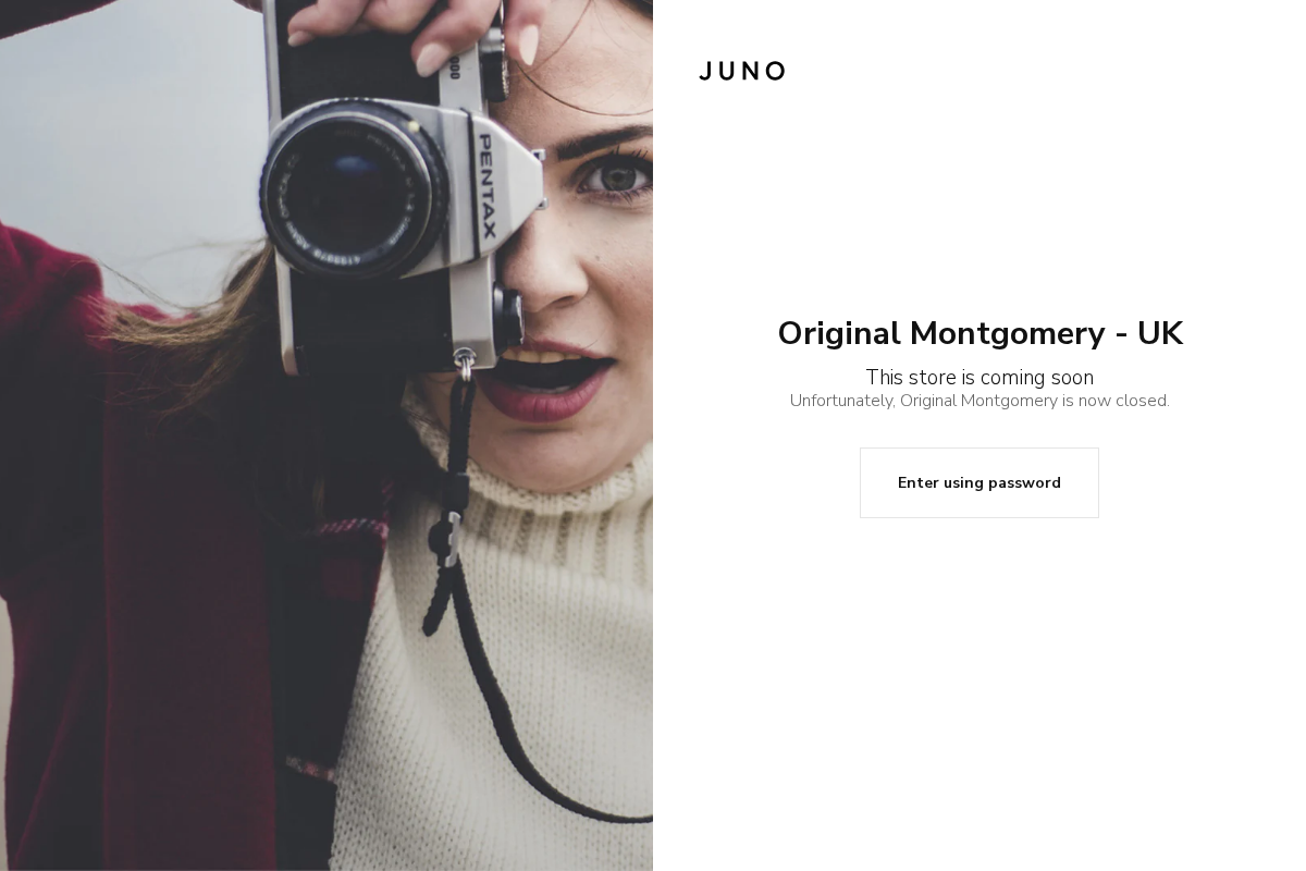 Dufflecoatsuk homepage screenshot