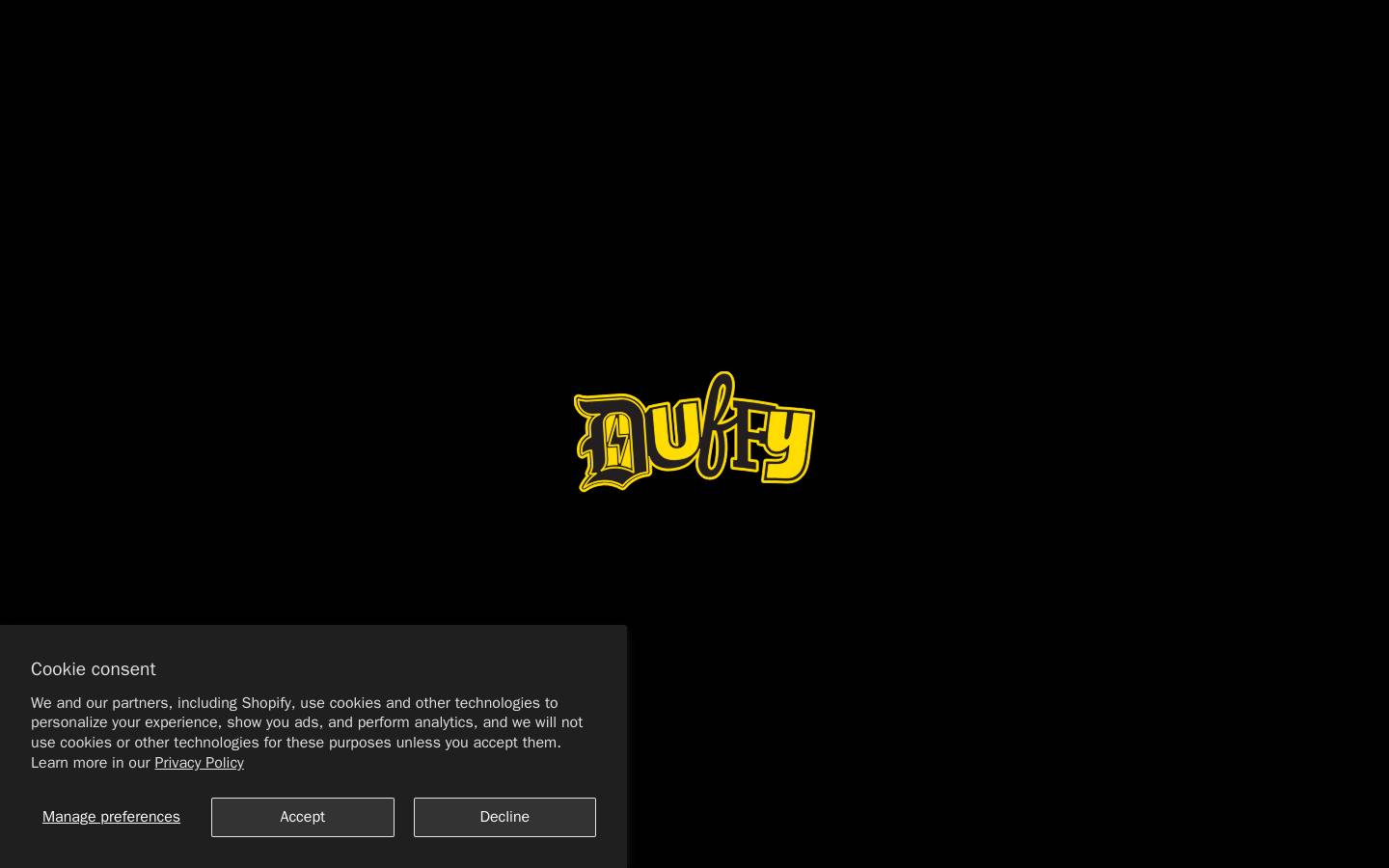 duffydesignco.com homepage screenshot