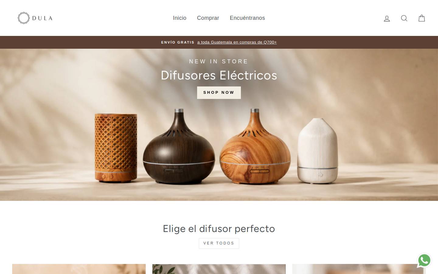 dulawellness.com homepage screenshot