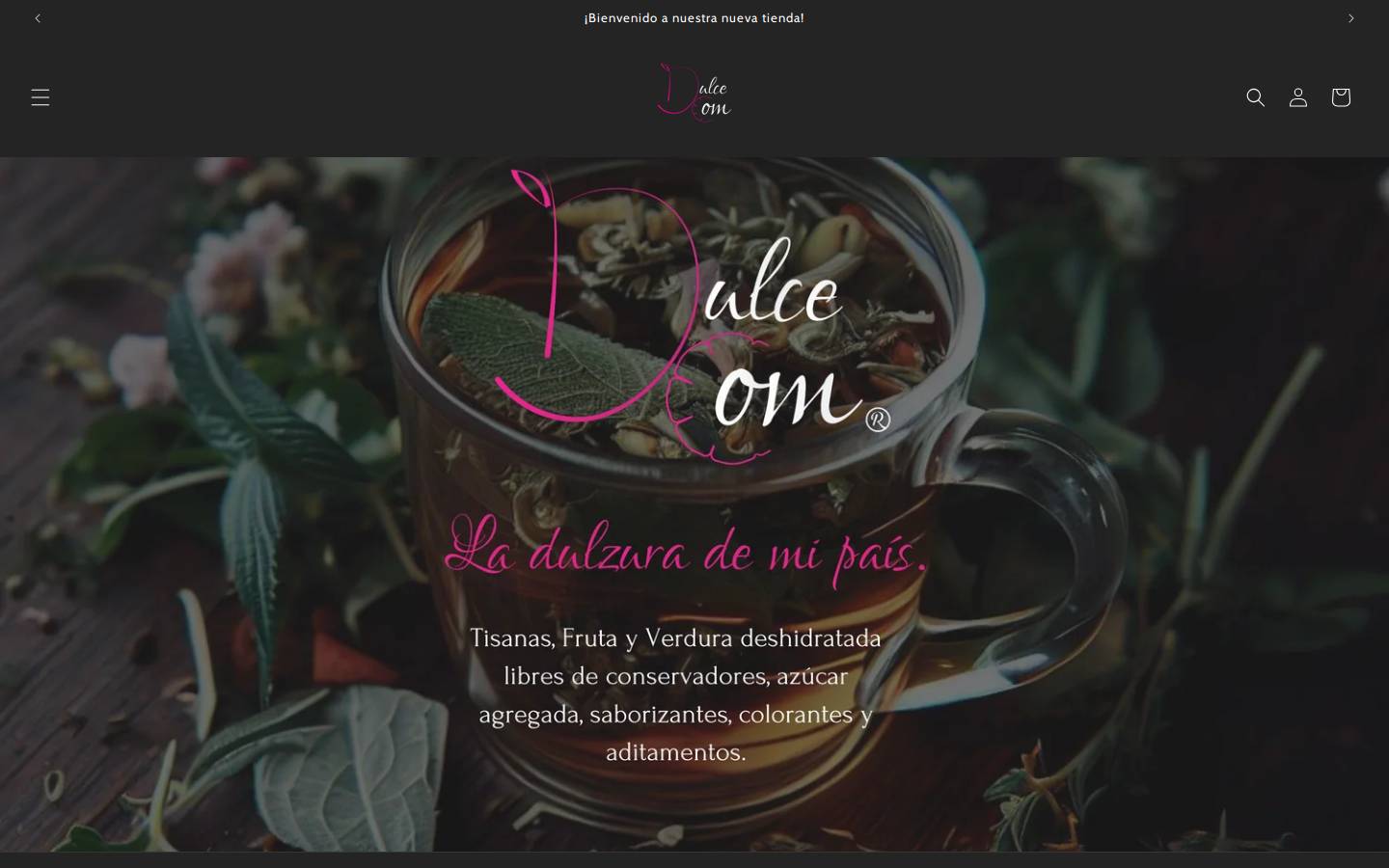 dulcecom.com homepage screenshot