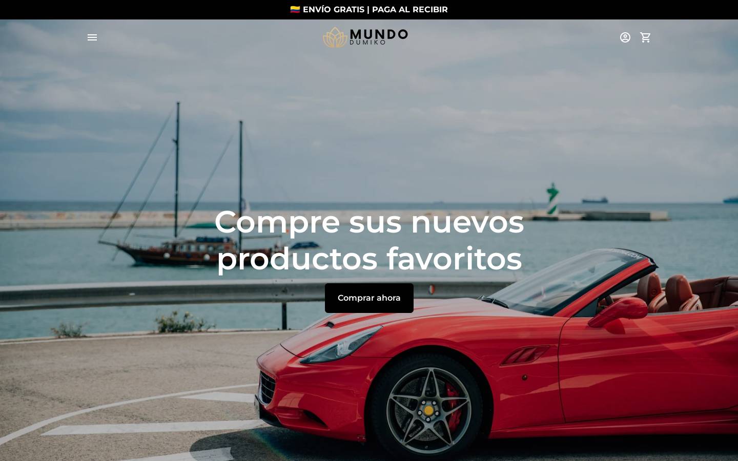 dumikochic.shop homepage screenshot