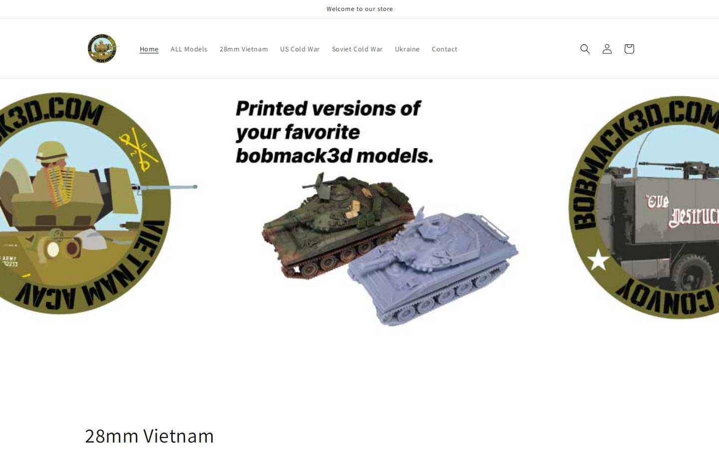 dungeondisplay.com homepage screenshot