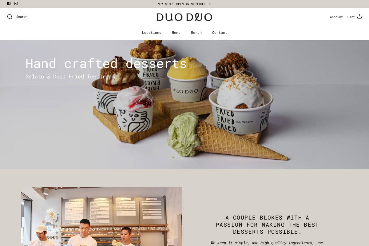 duoduo.com.au homepage screenshot