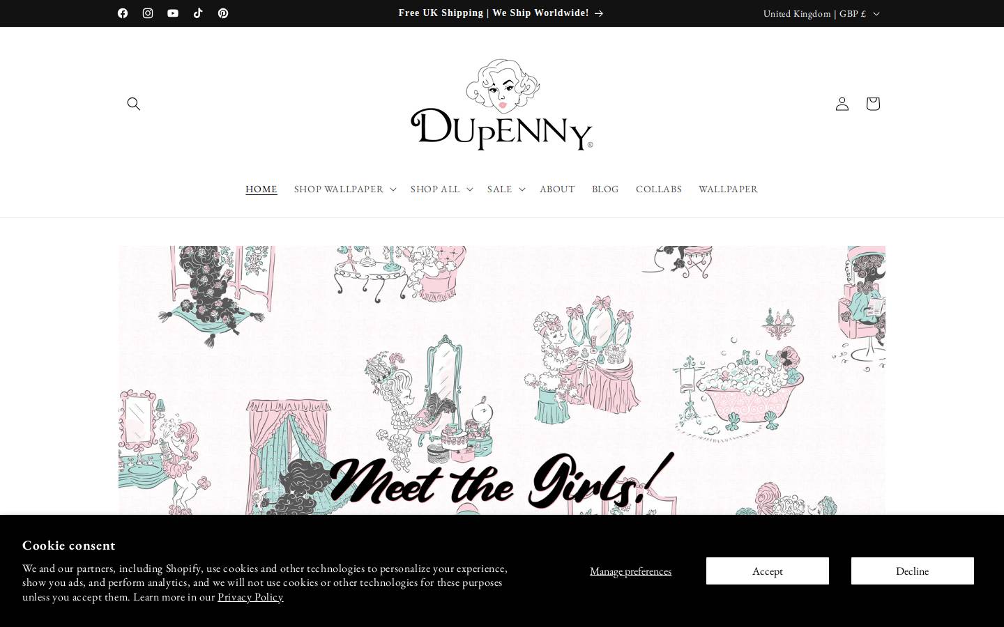 dupenny.com homepage screenshot