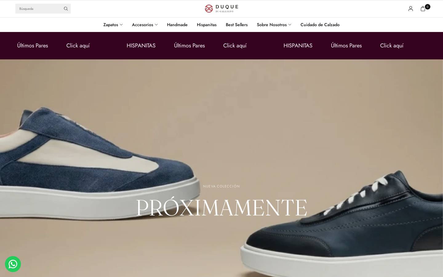 duque.mx homepage screenshot