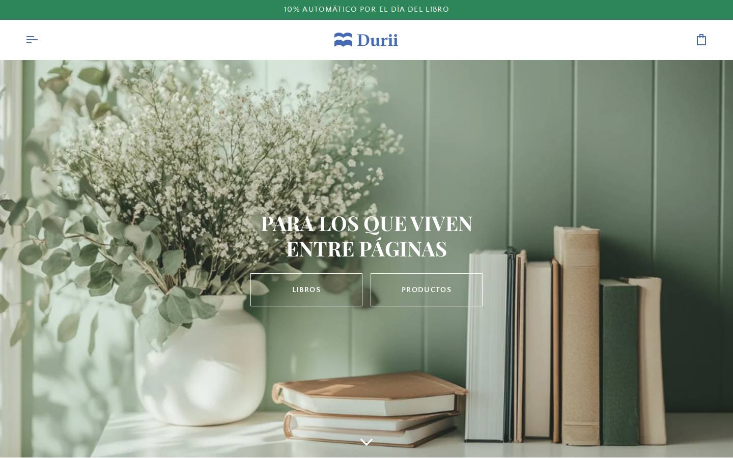 duriieditorial.com homepage screenshot