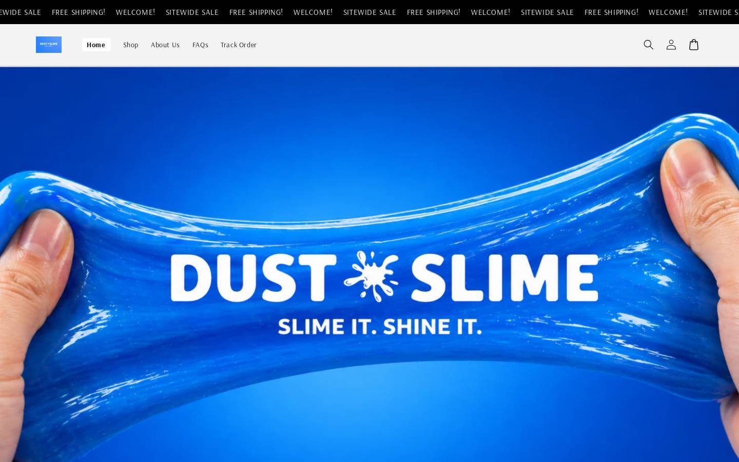 dustslime.com homepage screenshot