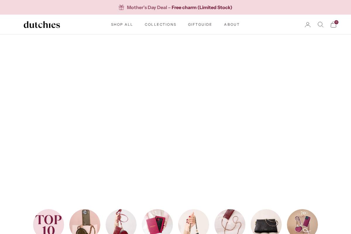 DUTCHIES 📿 homepage screenshot