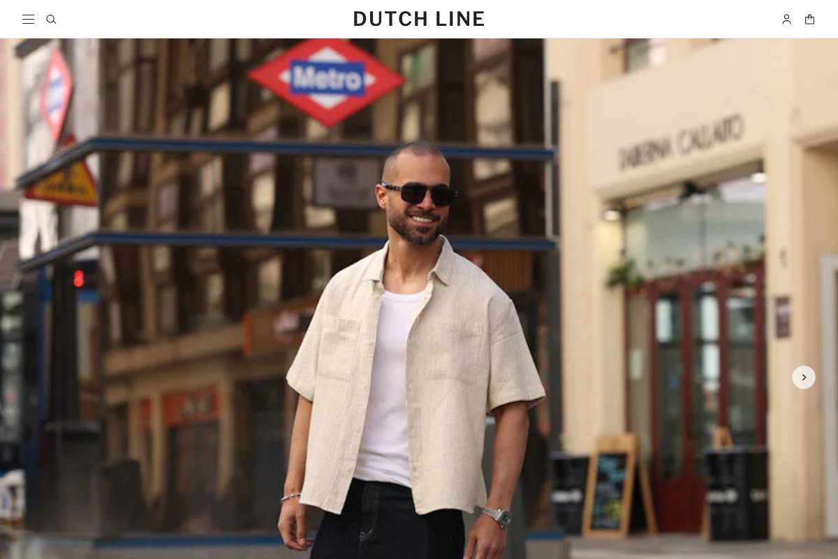dutchline.net homepage screenshot