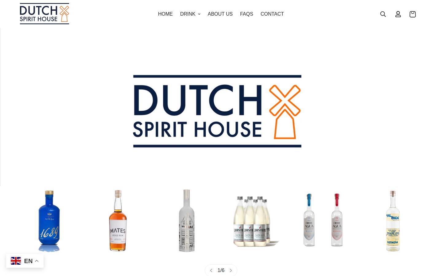 dutchspirithouse.com homepage screenshot