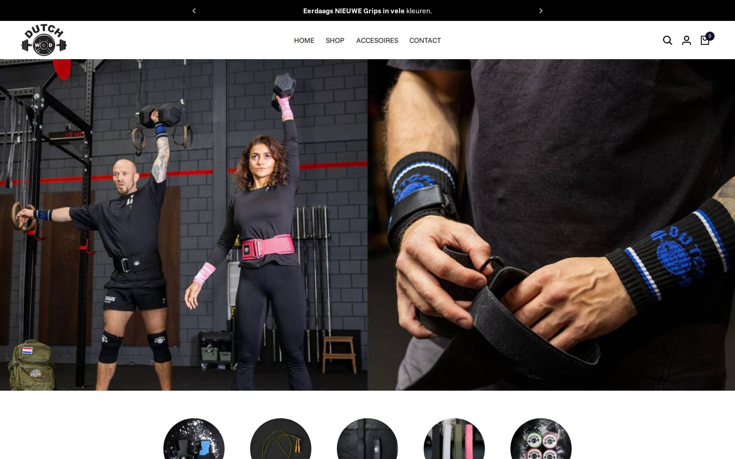 Dutchwod homepage screenshot