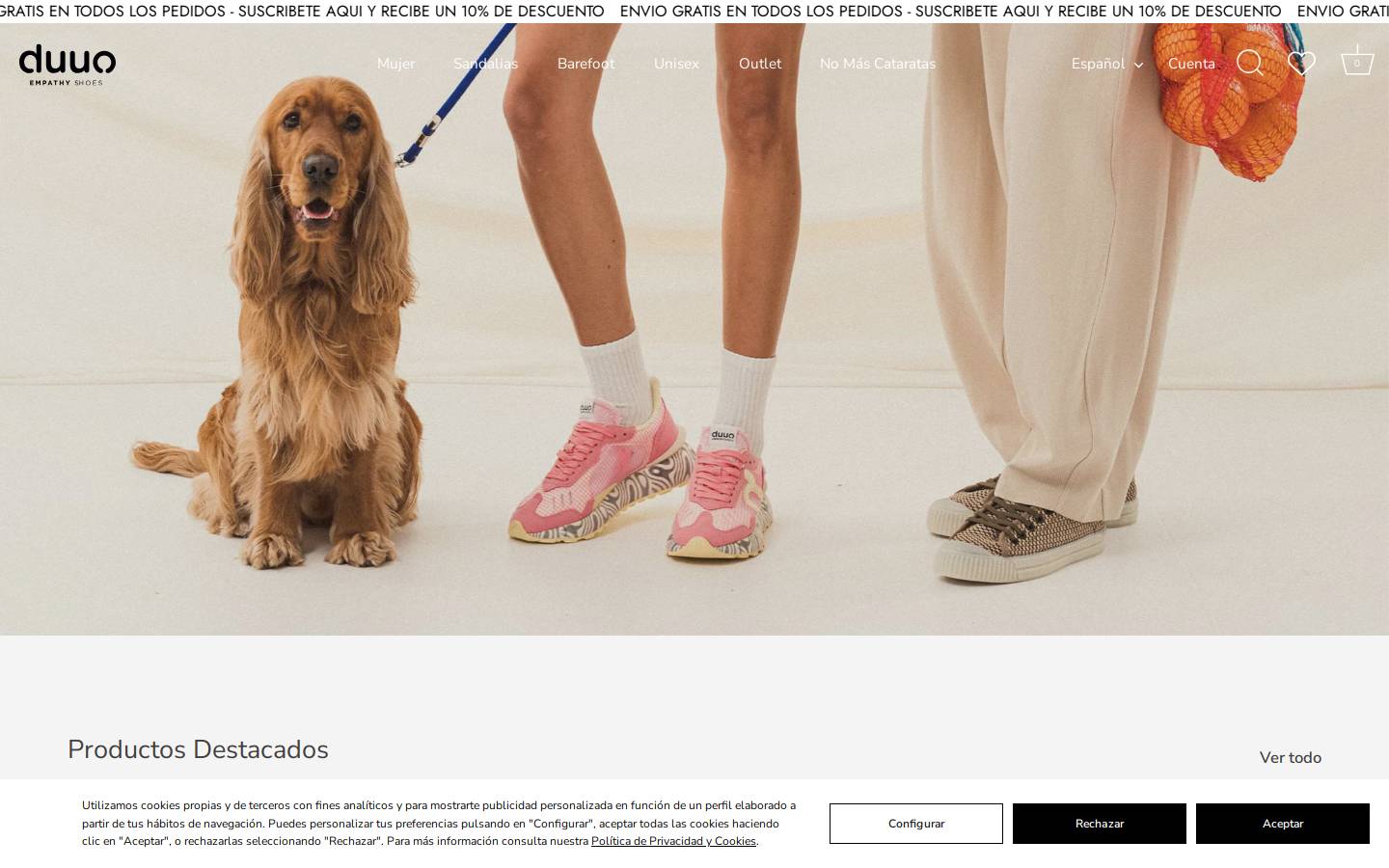 duuoshop.com homepage screenshot