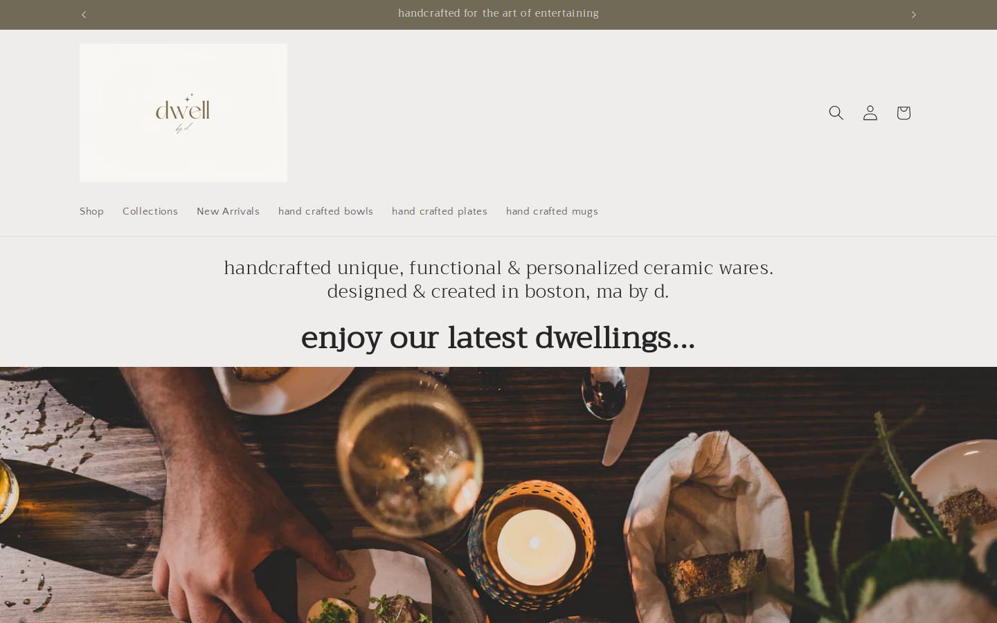 dwellbyd.com homepage screenshot
