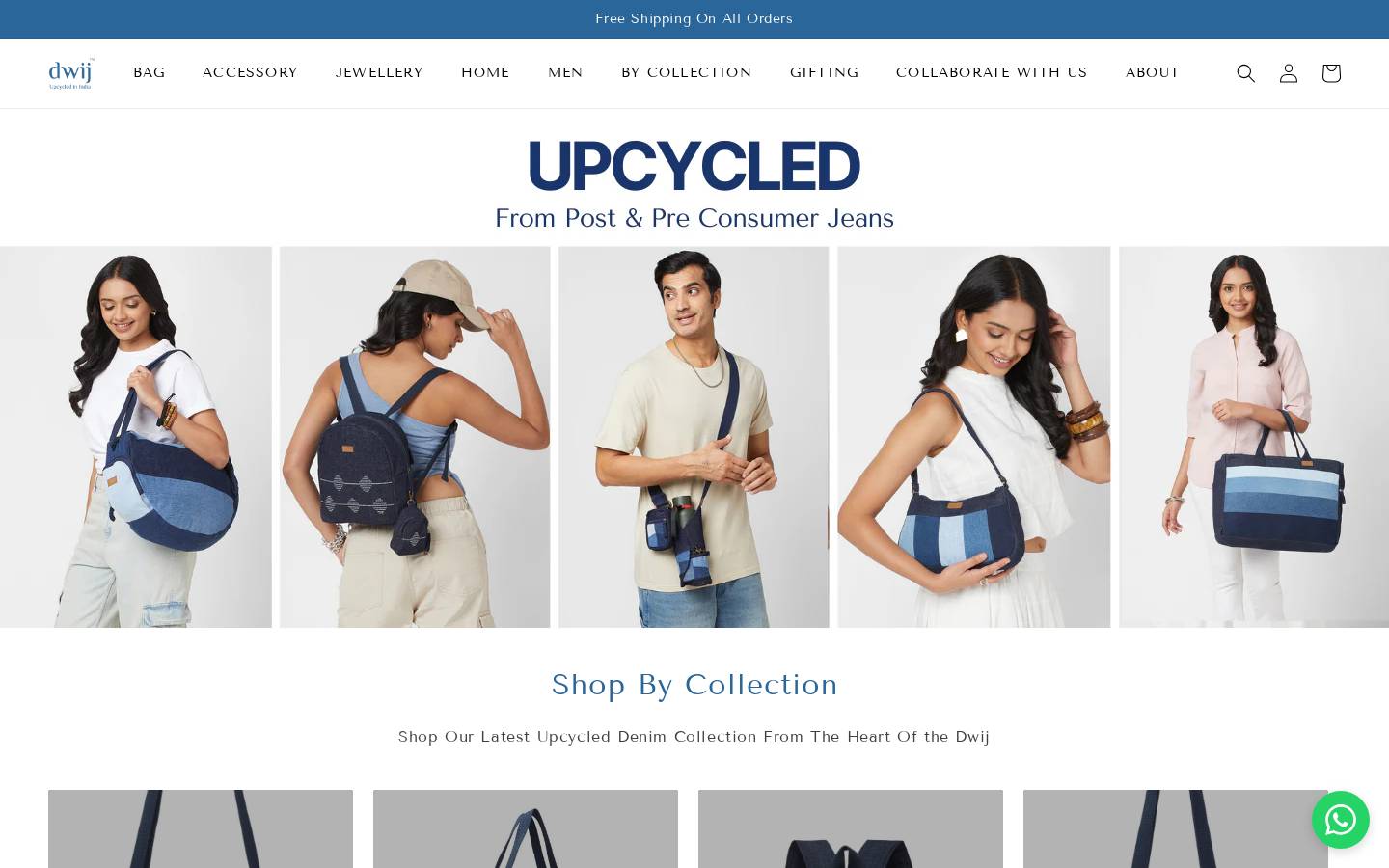 dwijproducts.com homepage screenshot