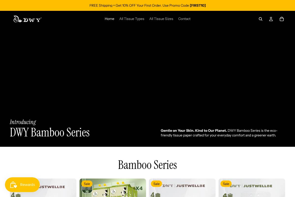 dwylife.com homepage screenshot