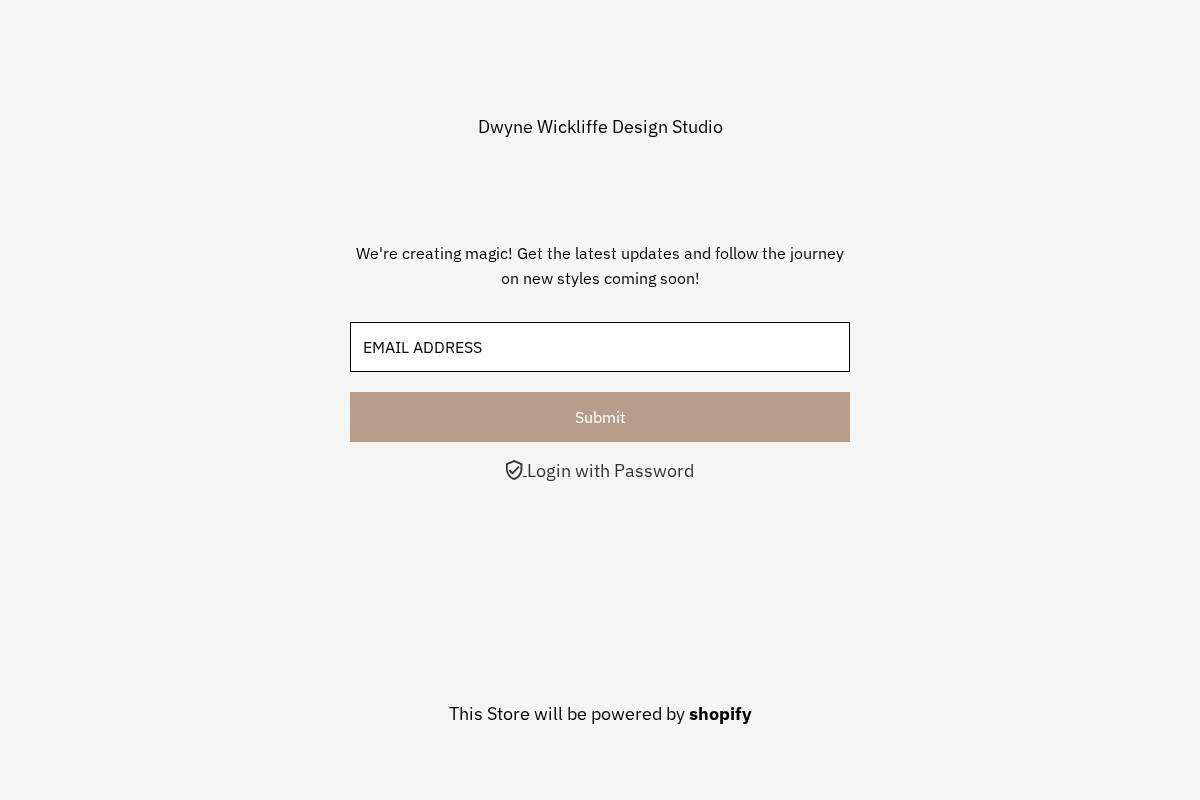 dwynewickliffe.com homepage screenshot