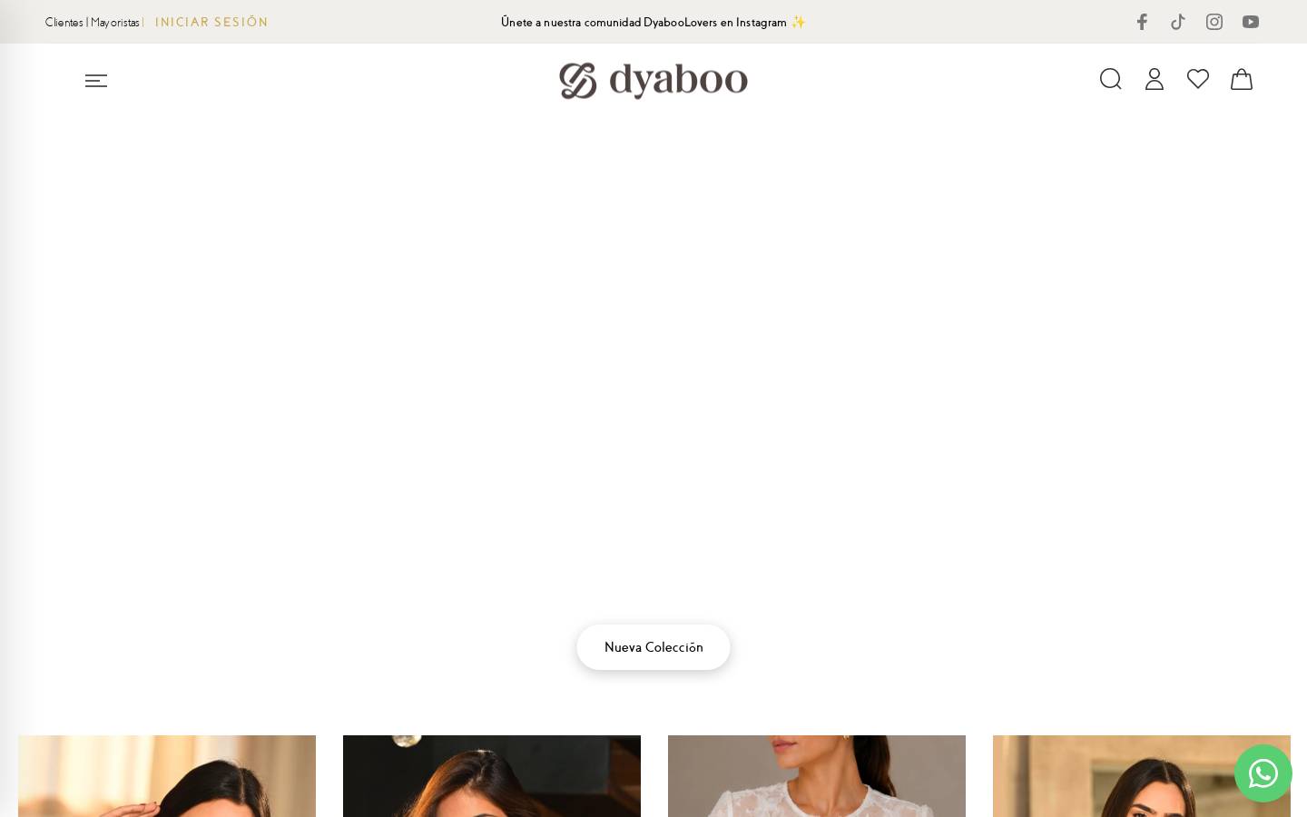 dyaboo.com homepage screenshot
