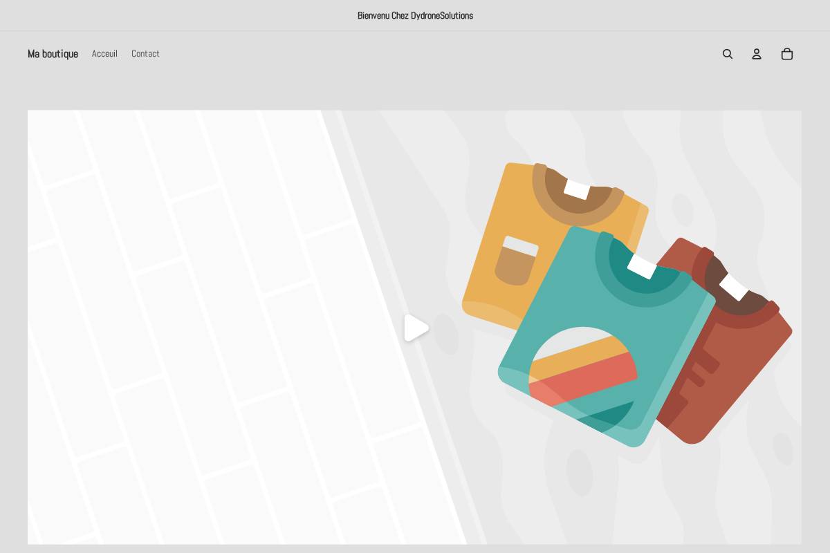 dydronesolutions.fr homepage screenshot