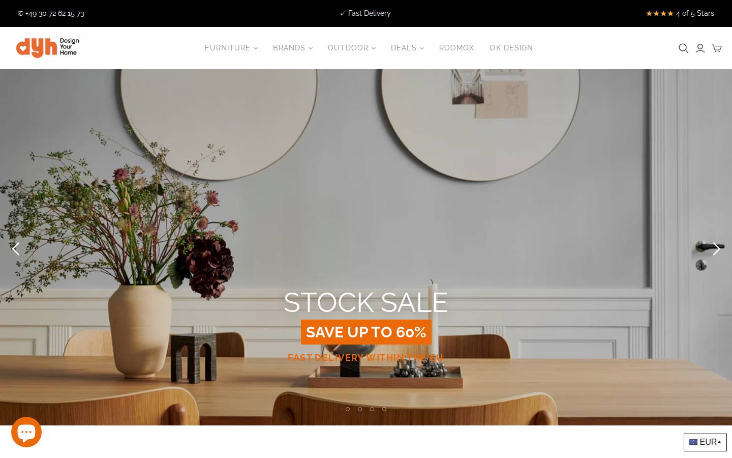 Design Your Home homepage screenshot