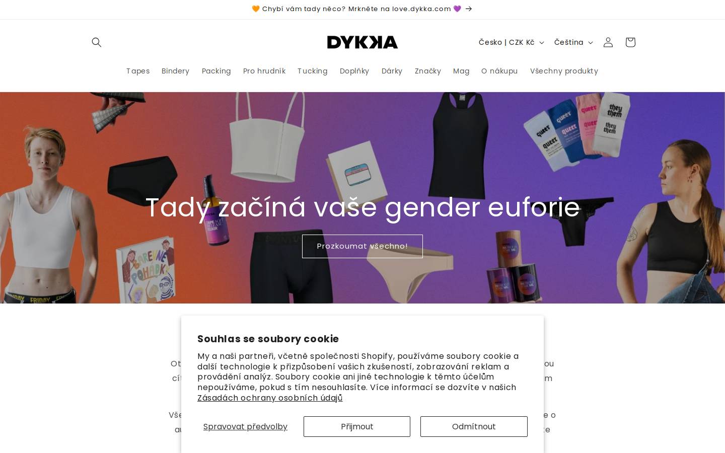 dykka.com homepage screenshot