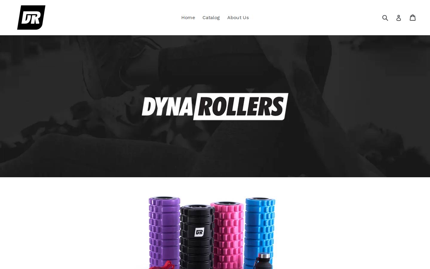 dynarollers.com homepage screenshot