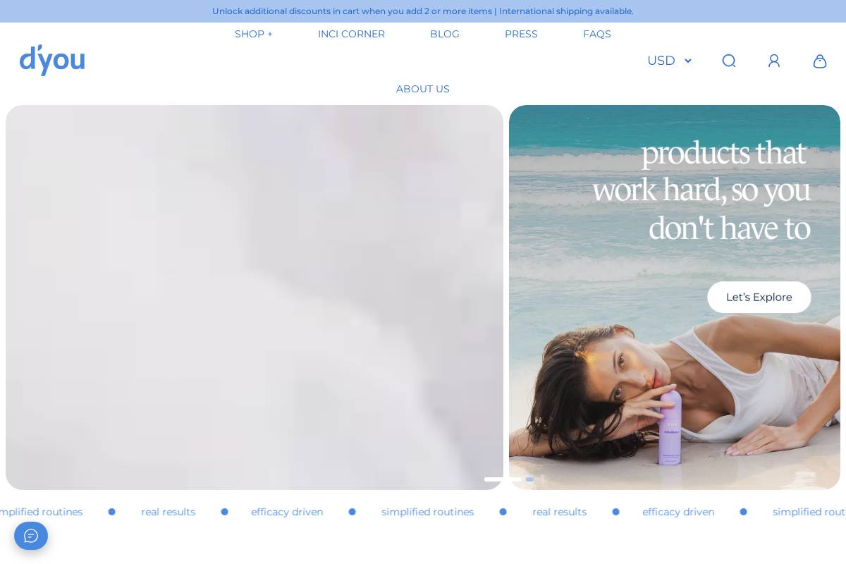 dyou.co homepage screenshot