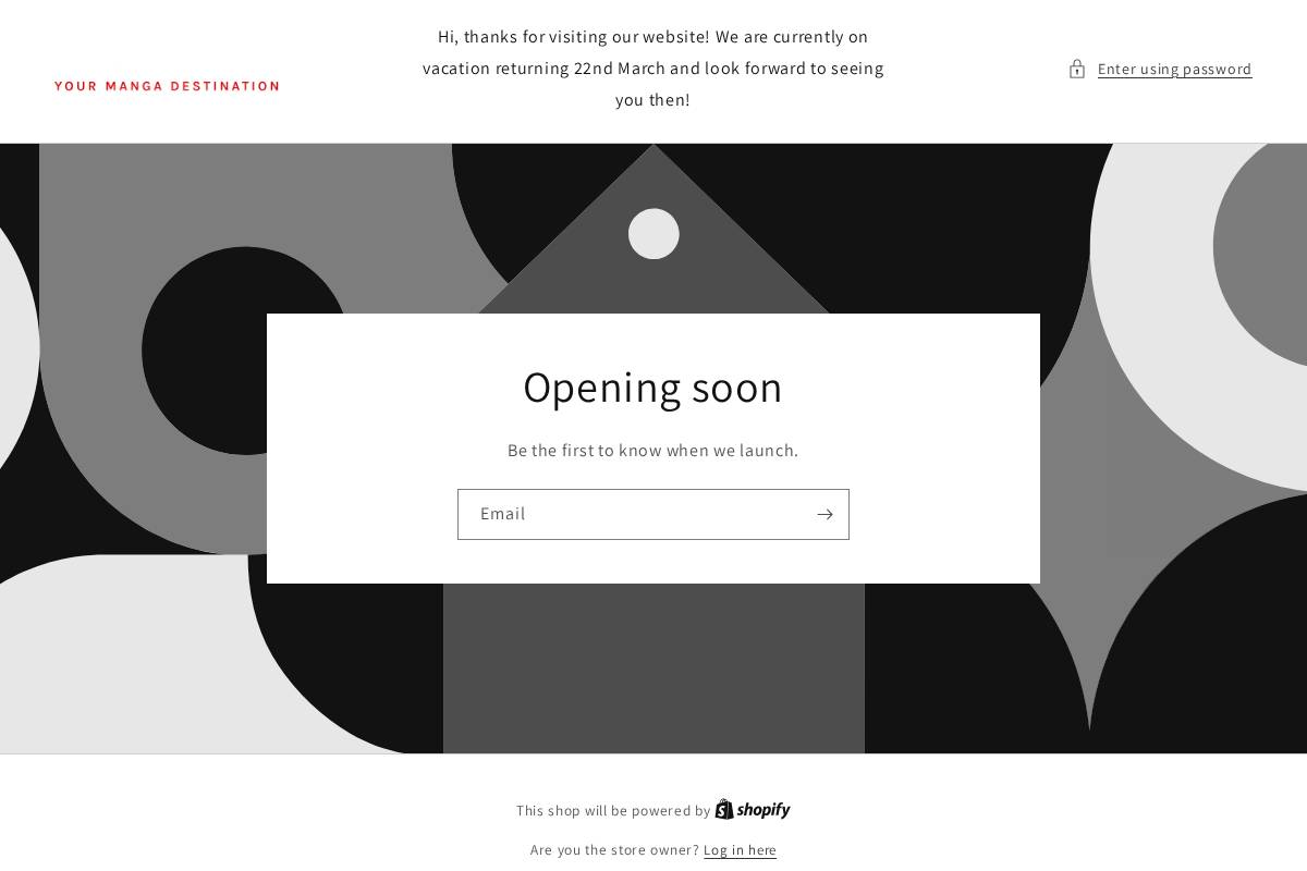 Dystinitymanga homepage screenshot