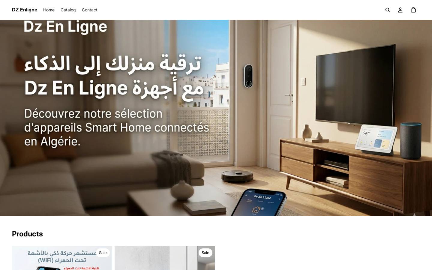dzenligne.com homepage screenshot