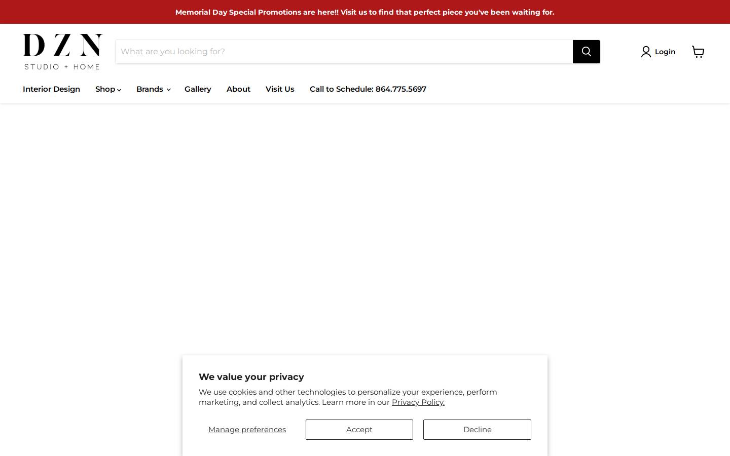 dznstudio.com homepage screenshot