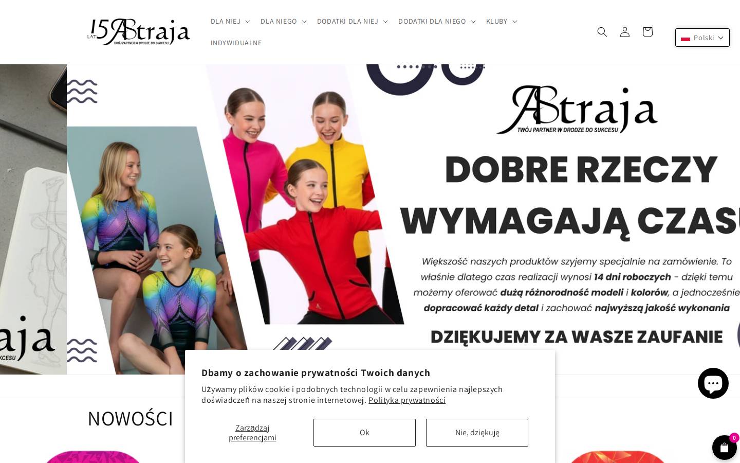 e-astraja.com homepage screenshot