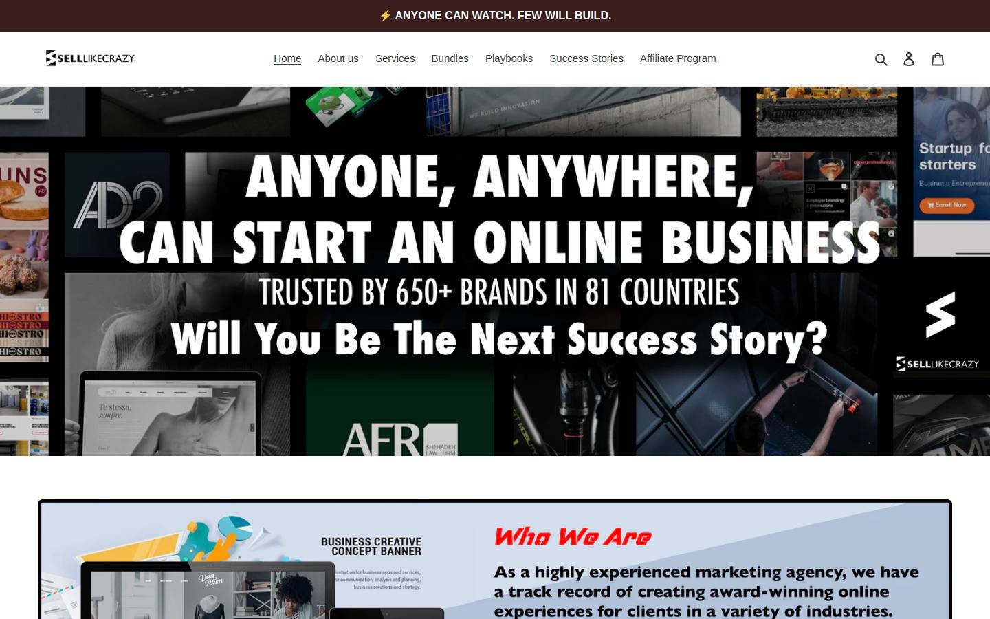 e-com.world homepage screenshot