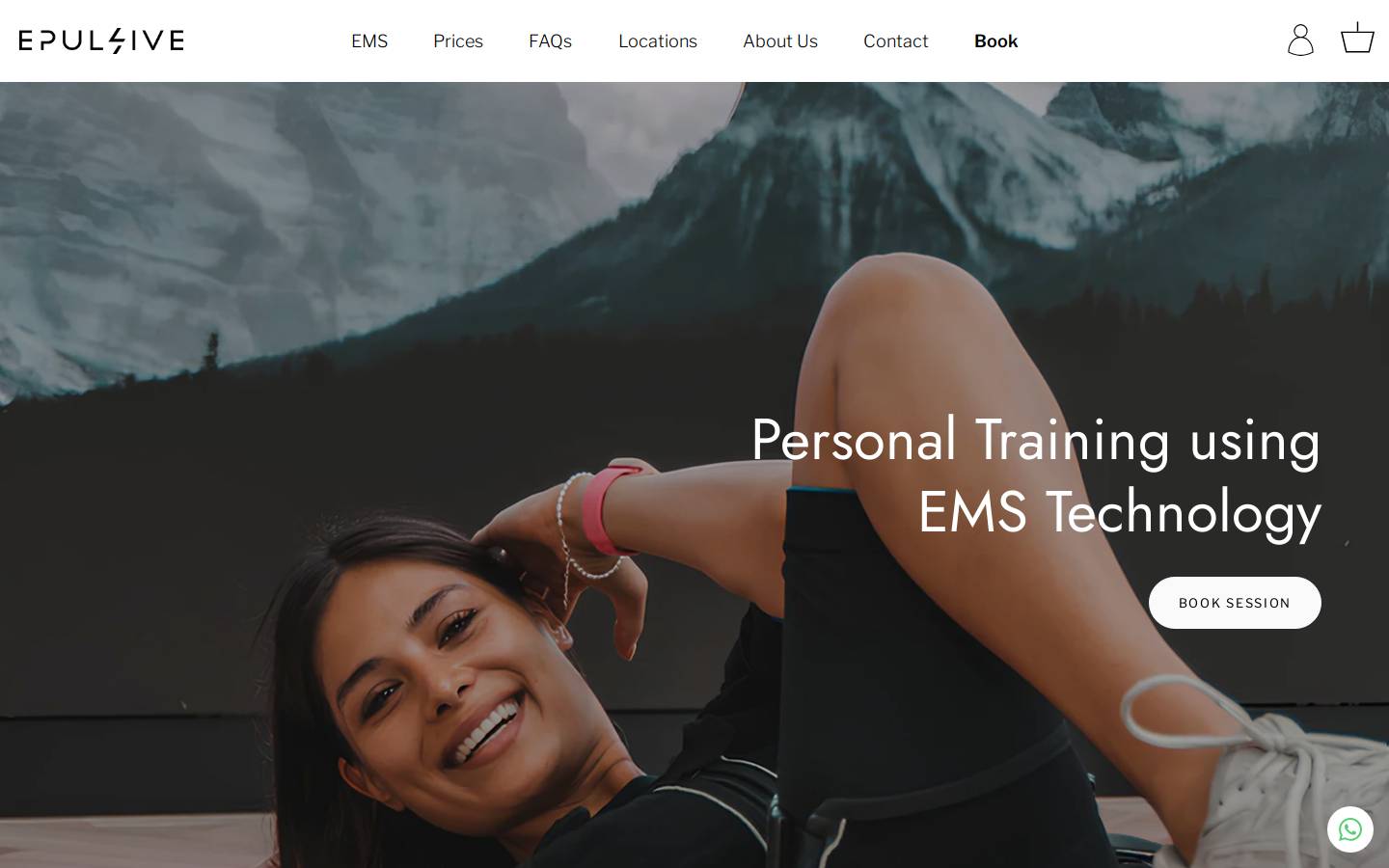 E-Pulsive homepage screenshot