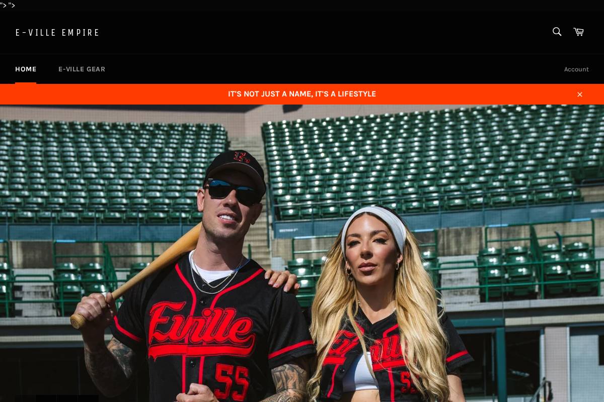 e-villeempire.com homepage screenshot