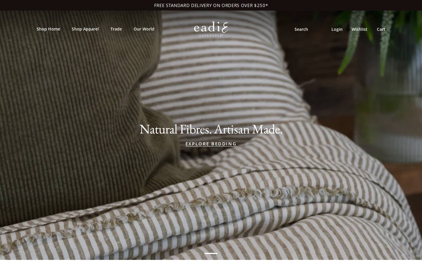 eadielifestyle.com.au homepage screenshot