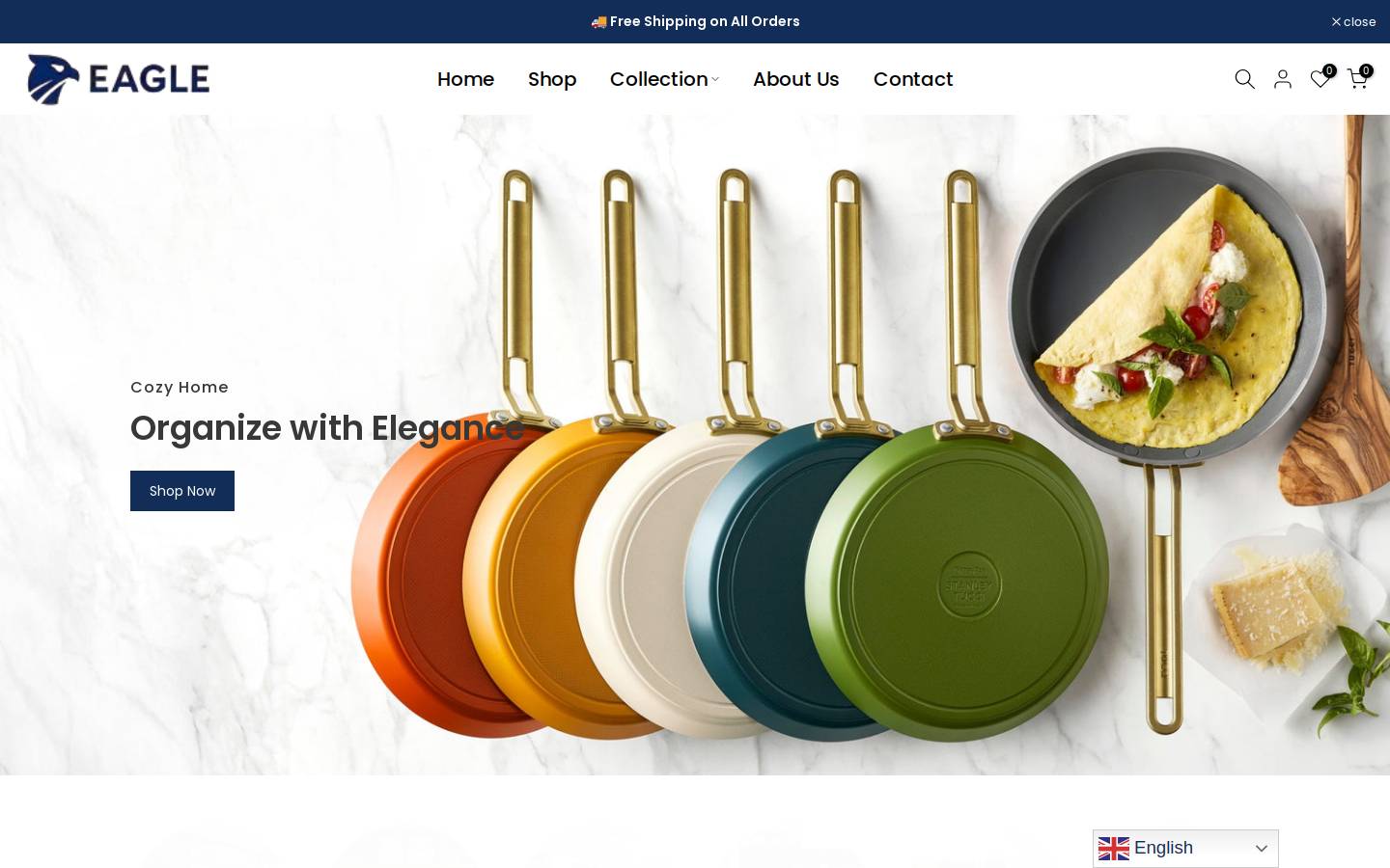 Eagle Lifestyle LLC homepage screenshot