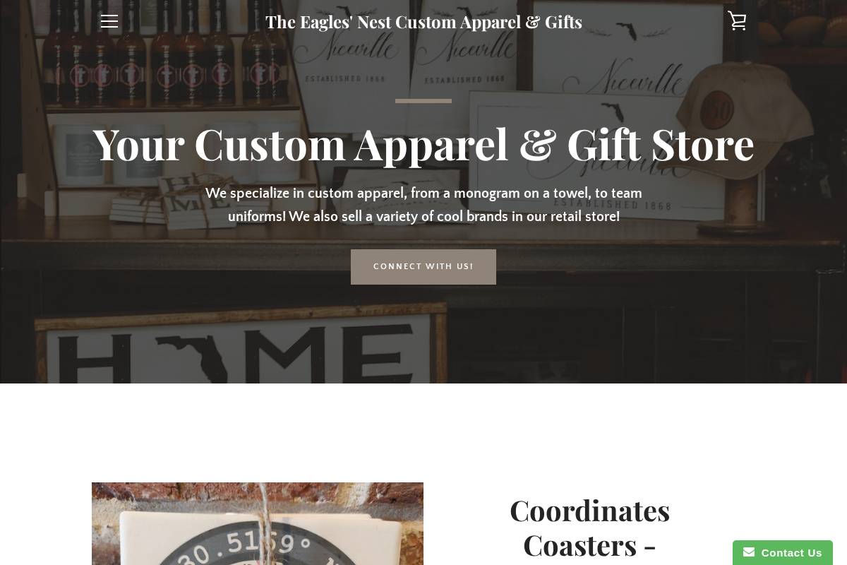 eaglesnestfl.com homepage screenshot