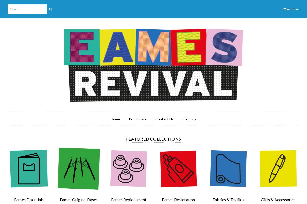 eamesrevival.com homepage screenshot