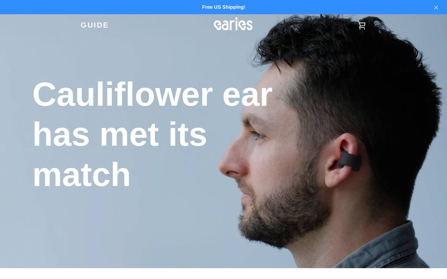 earies.co homepage screenshot